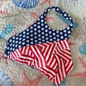 ❌SOLD❌ on ThredUp—VS Americana High Neck Bikini Top